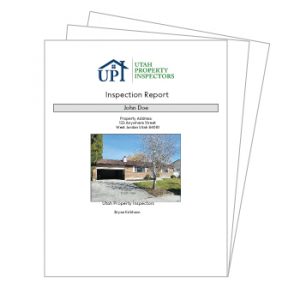 Utah Property Inspectors Sample Property Inspection Reports